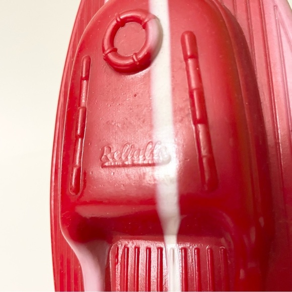 Vintage Reliable Toys Red Plastic Boat - Picture 10 of 10